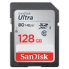 SanDisk Ultra SDXC Memory Card 80MB s UHSI Class 10 128GB
