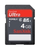 SanDisk Ultra Secure Digital Card (SDHC) CLASS 6 4GB
