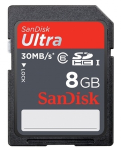 SanDisk Ultra Secure Digital Card (SDHC) CLASS 6 8GB