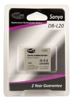 Sanyo DBL20 Equivalent Digital Camera Battery by Inov8