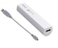 Sony CP-ELS Universal Li-Ion Power Bank 2000mAh - White