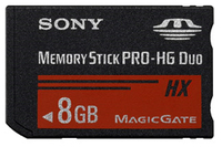 Sony Memory Stick PRO-HG Duo HX - 8GB