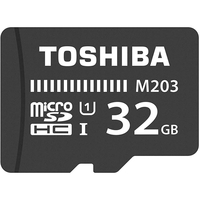 Toshiba Exceria M203 Micro SDHC 100MB/s Class 10 Card 32GB