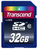 Transcend Secure Digital Card SDHC Class 10 - 32GB