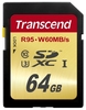 Transcend Ultimate Secure Digital SDXC Card UHS1 U3 60MB/s 64GB