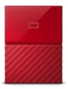 WD My Passport USB 3.0 Portable Hard Drive Red 1TB