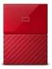 WD My Passport USB 3.0 Portable Hard Drive Red 2TB