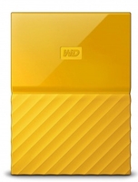 WD My Passport USB 3.0 Portable Hard Drive Yellow 4TB