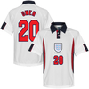Score Draw England Home Owen 20 Retro Shirt World Cup Finals 1998 (Retro Flex Printing) - L