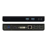 2-Power Laptop USB 3.0 & Type-C Docking Station