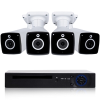 4 Camera 4K Ultra HD DVR CCTV System with 2TB Hard Drive
