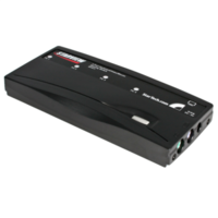 4 Port Compact KVM/CPU switch w. cables