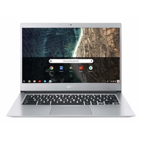 Acer 514 Intel Pentium N4200 4GB 64GB SSD 14 Inch Chromebook - Silver