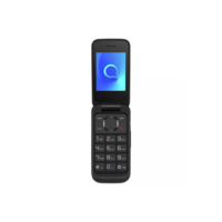 Alcatel 20.53 Black 2.4 2G Easy-to-use Flip Phone Unlocked & SIM Free Mobile Phone
