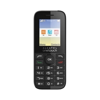 Alcatel 3025X Black 2.8 256MB 3G Unlocked & SIM Free