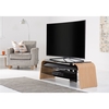Alphason ADSP1200-LO Spectrum TV Stand for up to 55 TVs - Light Oak