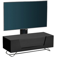 Alphason CRO2-1000BKT-BK Chromium 2 TV Cabinet with Bracket for up to 50 TVs - Black