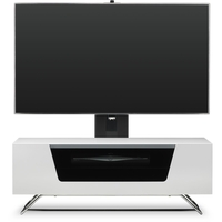Alphason CRO2-1000BKT-WH Chromium 2 TV Cabinet with Bracket for up to 50 TVs - White