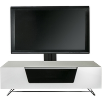 Alphason CRO2-1200BKT-WH Chromium 2 TV Cabinet with Bracket for up to 50 TVs - White