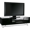 Alphason CRO2-1200CB-BLK Chromium 2 TV Unit for up to 55 TVs - Black