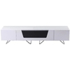 Alphason CRO2-1600CB-WHT Chromium 2 TV Cabinet for up to 70 TVs - White