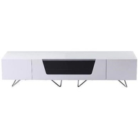 Alphason CRO2-1600CB-WHT Chromium 2 TV Cabinet for up to 70 TVs - White