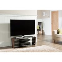 Alphason FRN1100/3-W Francium TV Stand for up to 50 TVs - Walnut