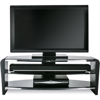 Alphason FRN1100/3BLK/BK Francium TV Stand for up to 50 TVs - Black