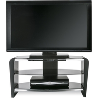 Alphason FRN800/3BLK/BK Francium TV Stand for up to 37 TVs - Black