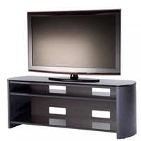 Alphason FW1350-BV/B Finewoods TV Stand for up to 60 TVs - Black/Oak