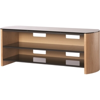 Alphason FW1350-LO/B Finewoods TV Stand for up to 60 TVs - Light Oak