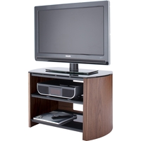 Alphason FW750-W/B Finewoods 3 Shelf TV Stand for up to 32 TVs - Walnut