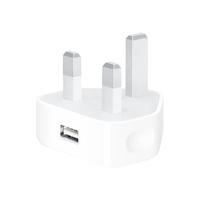 Apple 5W USB Power Adapter - Power adapter - 5 Watt USB - Hong Kong Malaysia Singapore United Kingdom Ireland - for iPod