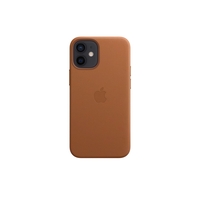 Apple iPhone 12 Mini Leather Case with MagSafe - Saddle Brown