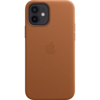 Apple iPhone 12/12 Pro Leather Case with MagSafe - Saddle Brown