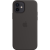 Apple iPhone 12/12 Pro Silicone Case with MagSafe - Black