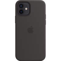 Apple iPhone 12/12 Pro Silicone Case with MagSafe - Black