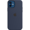 Apple iPhone 12/12 Pro Silicone Case with MagSafe - Deep Navy