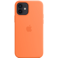 Apple iPhone 12/12 Pro Silicone Case with MagSafe - Kumquat