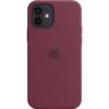 Apple iPhone 12/12 Pro Silicone Case with MagSafe - Plum