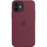 Apple iPhone 12/12 Pro Silicone Case with MagSafe - Plum