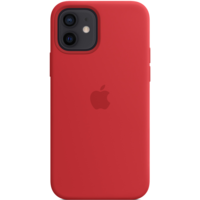 Apple iPhone 12/12 Pro Silicone Case with MagSafe - PRODUCT RED