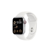 Apple Watch SE 2022 GPS + Cellular 40mm Silver Aluminium Case with White Sport Band - Regular