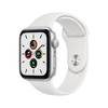 Apple Watch SE GPS - 44mm Silver Aluminium Case with White Sport Band - Regular