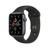 Apple Watch SE GPS - 44mm Space Gray Aluminium Case with Black Sport Band - Regular