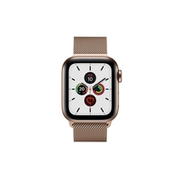 Apple Watch Series 5 GPS + Cellular 40mm Gold Stainless Steel Case with Gold Milanese Loop