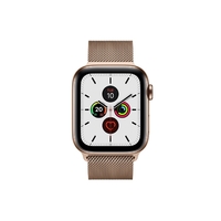 Apple Watch Series 5 GPS + Cellular 44mm Gold Stainless Steel Case with Gold Milanese Loop