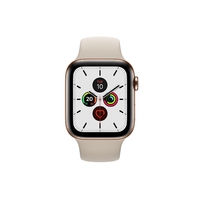Apple Watch Series 5 GPS + Cellular 44mm Gold Stainless Steel Case with Stone Sport Band