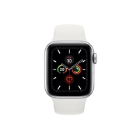 Apple Watch Series 5 GPS 40mm Silver Aluminium Case with White Sport Band