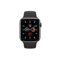 Apple Watch Series 5 GPS 44mm Space Grey Aluminium Case with Black Sport Band